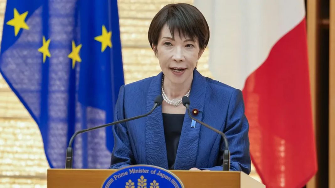 গত অক্টোবরে দায়িত্ব নেয়ার পর থেকে, সানায়ে তাকাইচি বড় জনসমর্থন পেয়েছেন। ছবি: সংগৃহীত