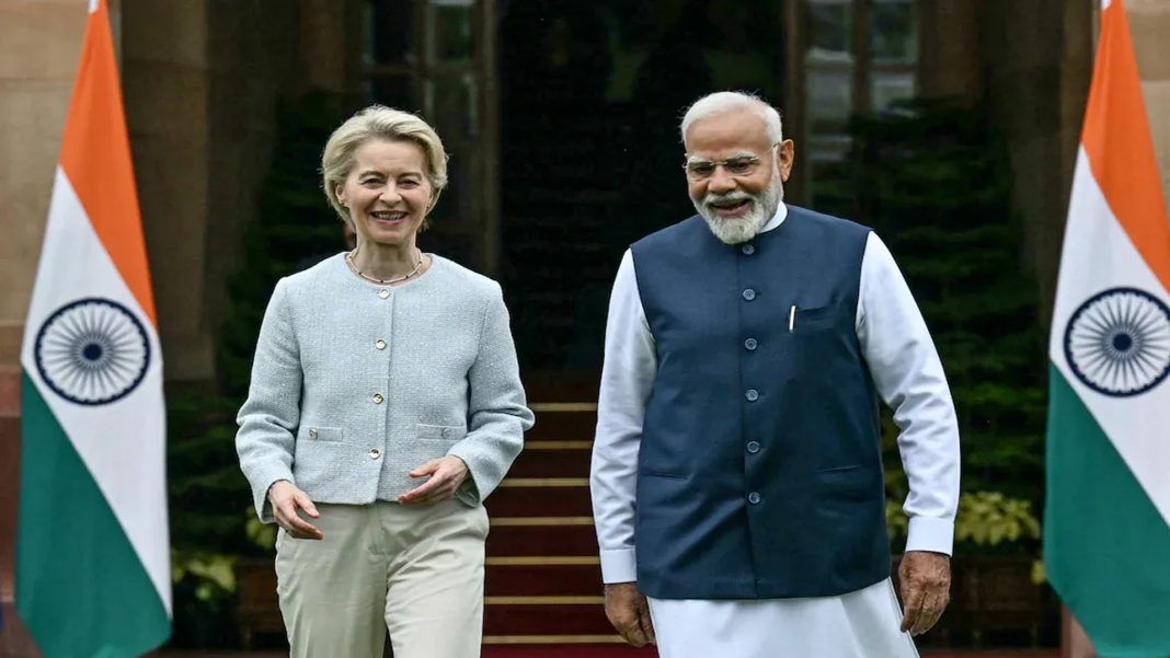 প্রজাতন্ত্র দিবস উদযাপনের জন্য ইইউ নেতারা ভারত সফরে আসেন যেখানে একটি চুক্তি হওয়ার কথা। ছবি: সংগৃহীত