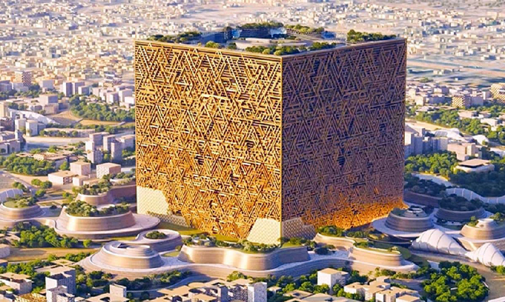 সৌদি আরবের প্রস্তাবিত মুকাব প্রকল্প। ছবি: সংগৃহীত