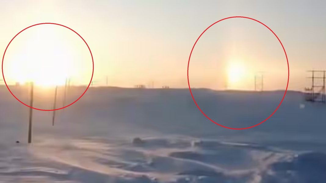 সানডগ হলো উজ্জ্বল আলোর প্যাচ যা আসল সূর্যের বাম, ডান বা কখনও কখনও উভয় পাশে প্রদর্শিত হয়। ছবি: সংগৃহীত