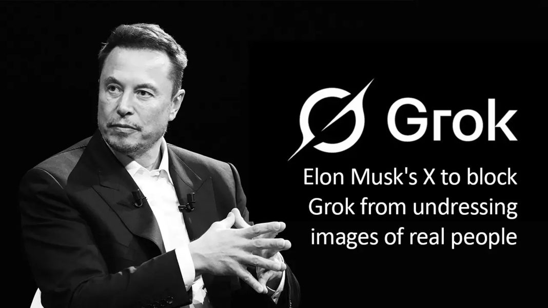 সম্প্রতি গ্রোকের মাধ্যমে তৈরি যৌন আবেদনময় ‘ডিপফেক’ ছবি নিয়ে বিশ্বজুড়ে তীব্র সমালোচনা শুরু হয়। ছবি: সংগৃহীত