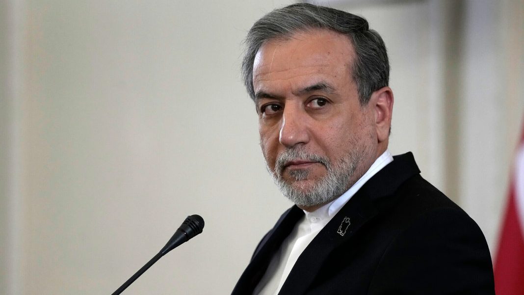 ইরানের পররাষ্ট্রমন্ত্রী আব্বাস আরাঘচি। ছবি: সংগৃহীত