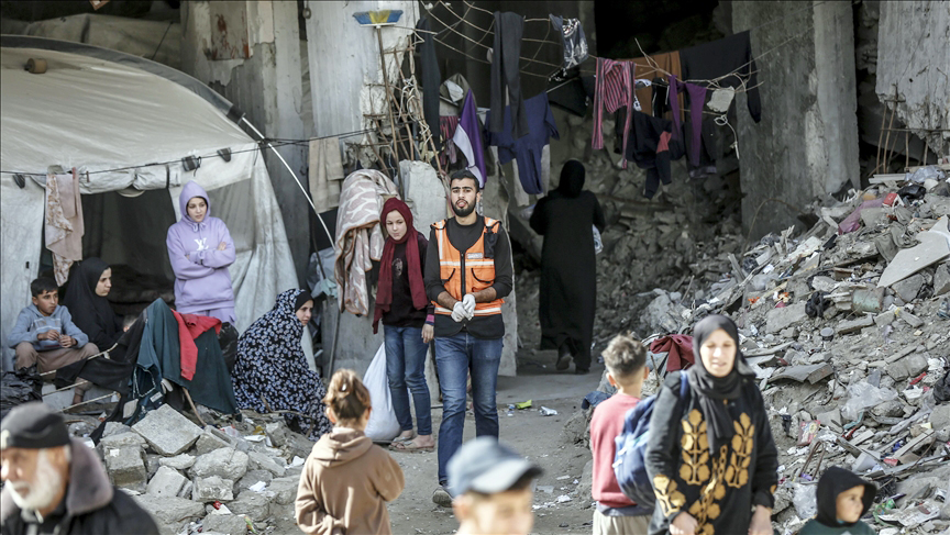 এক বছরেই ৩৭ হাজারের বেশি ফিলিস্তিনিকে বাস্তুচ্যুত করেছে ইসরায়েল। ছবি: আনাদোলু
