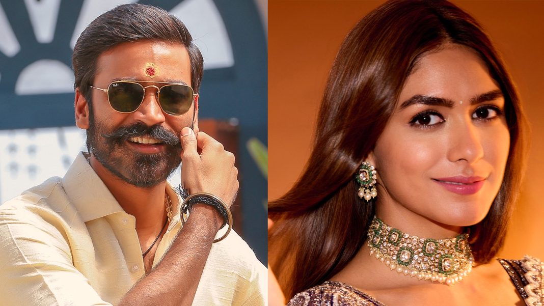 জনপ্রিয় দুই তারকা ধানুশ ও ম্রুণাল ঠাকুর। ছবি: সংগৃহীত