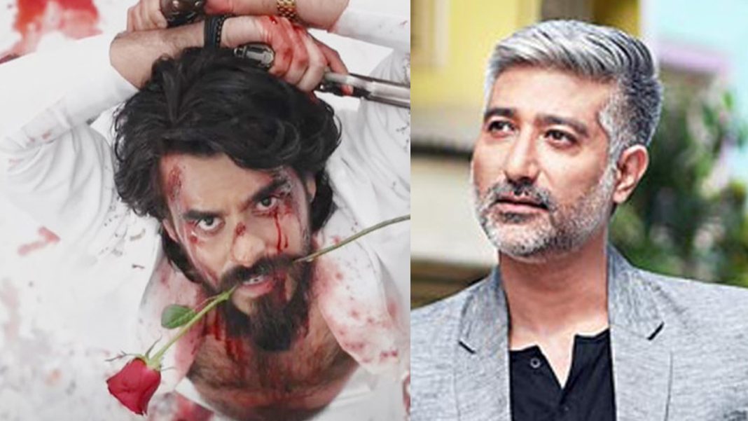 ‘রাক্ষস’ সিনেমার ফার্স্ট লুকে সিয়াম (বামে) ও বলিউড অভিনেতা শাতাফ ফিগার (ডানে)। ছবি: সংগৃহীত