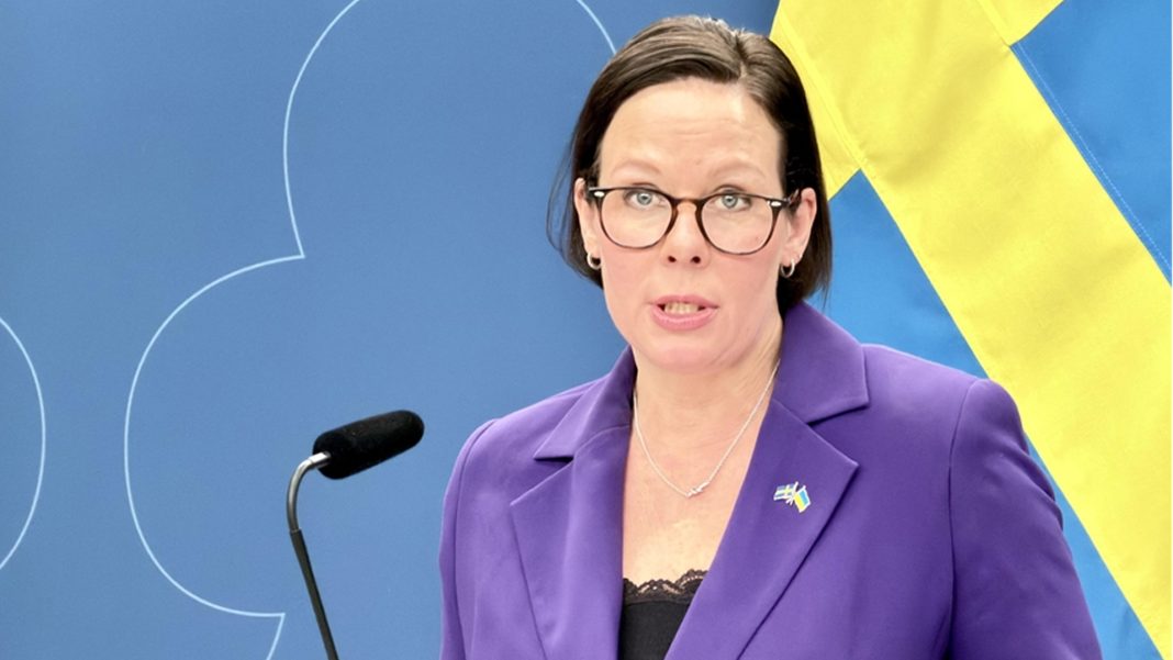 সুইডেনের পররাষ্ট্রমন্ত্রী মারিয়া মালমার স্টেনগার্ড। ছবি: সংগৃহীত