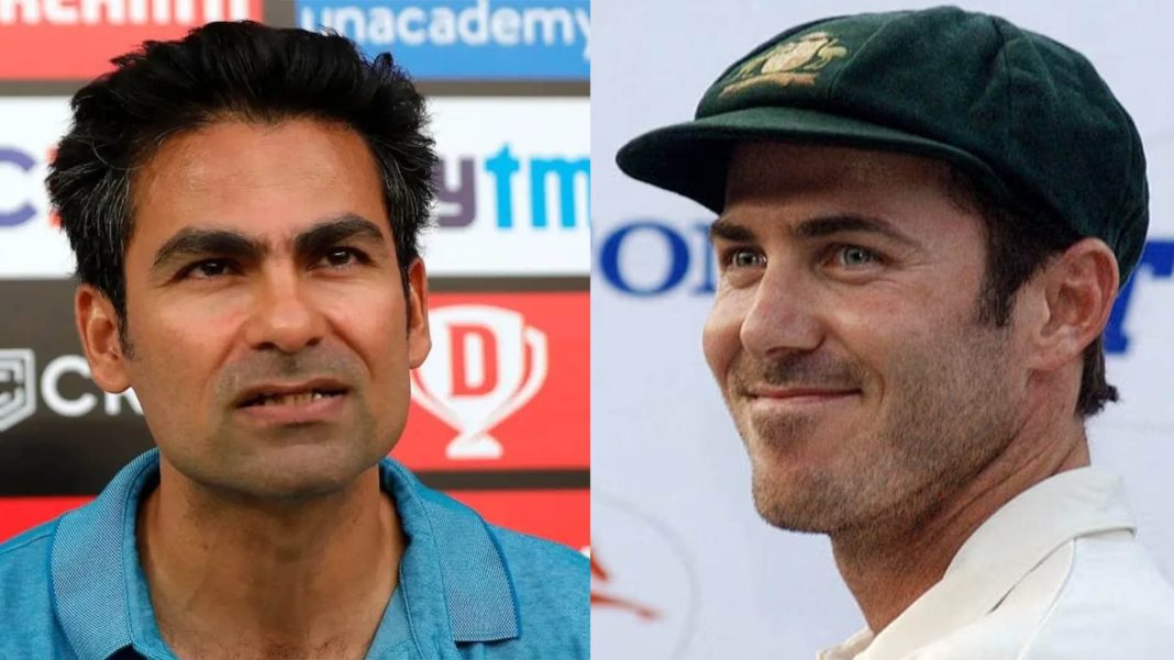 মোহাম্মদ কাইফ ও ডামিয়েন মার্টিন। ছবি: সংগৃহীত